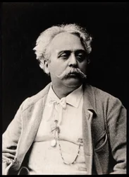 Portrait of Albert Ernest Carrier Belleuse, French sculptor and painter